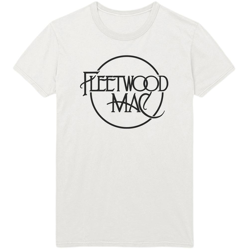Fleetwood Mac Unisex T Shirt Classic Logo White